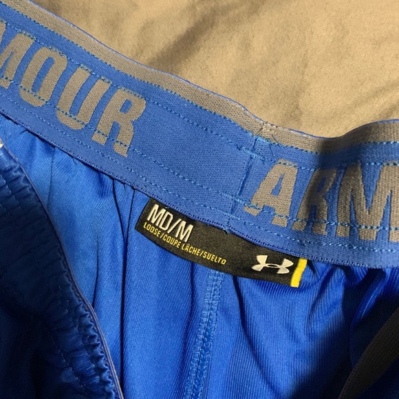 Blue Under Armour Shorts Medium - Picture 3 of 3